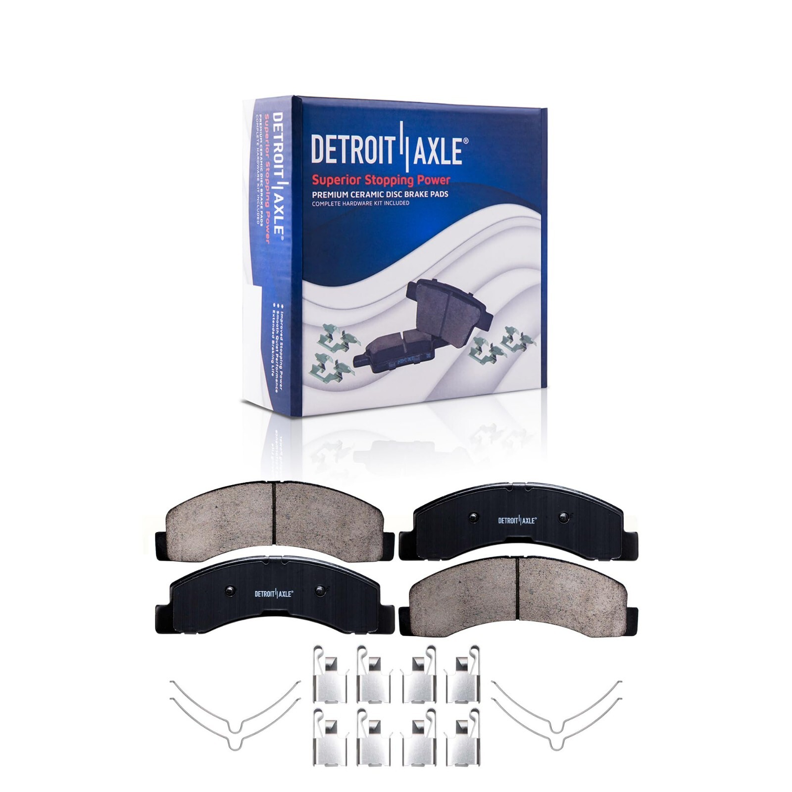 13.03" Front Disc Rotors Brake Pads for 1999-2004 Ford F-350 F-250 Super Duty - Image 5