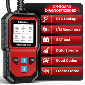 AUTOPHIX OM119 OBD2 Scanner Car Diagnostic Scan Tool Engine Battery Code Reader
