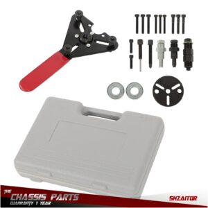 AC Clutch Removal Tool Compressor Kit Complete Set 20 Piece Automotive Tools