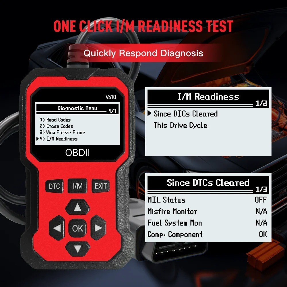 OBD2 Scanner OBD Code Reader Car Check Engine Automotive Fault Diagnostic Tool - Image 5