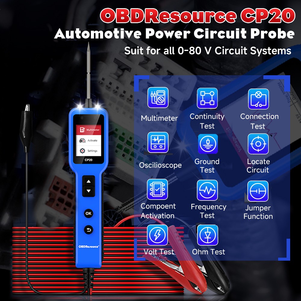 Automotive Diagnostic Oscilloscope Multimeter Oscilloscope Signal Generator