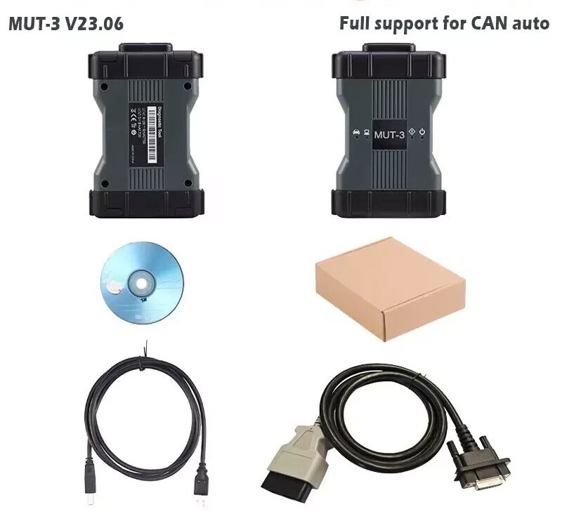 Automotive Diagnostic Instrument MUT-3VCI MUT III SE V23.06 J2534 ECU