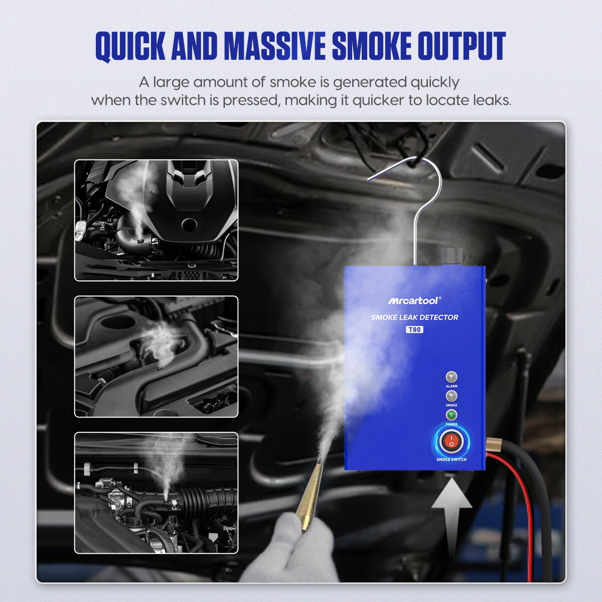 New Product🔥 EVAP Smoke Machine Automotive Leak Detector Car Diagnostic Tester - Image 5