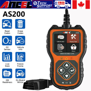 ANCEL Automotive OBD2 Scanner Code Reader Car Diagnostic Tool Check Engine Fault