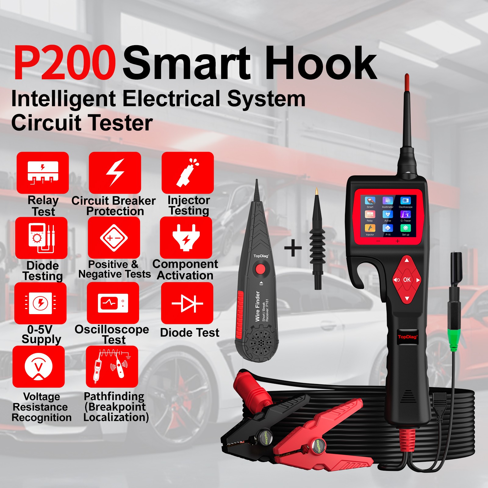 Car Power Circuit Probe Kit Automotive Battery Diagnostics Relay Fuel Injector - Image 3