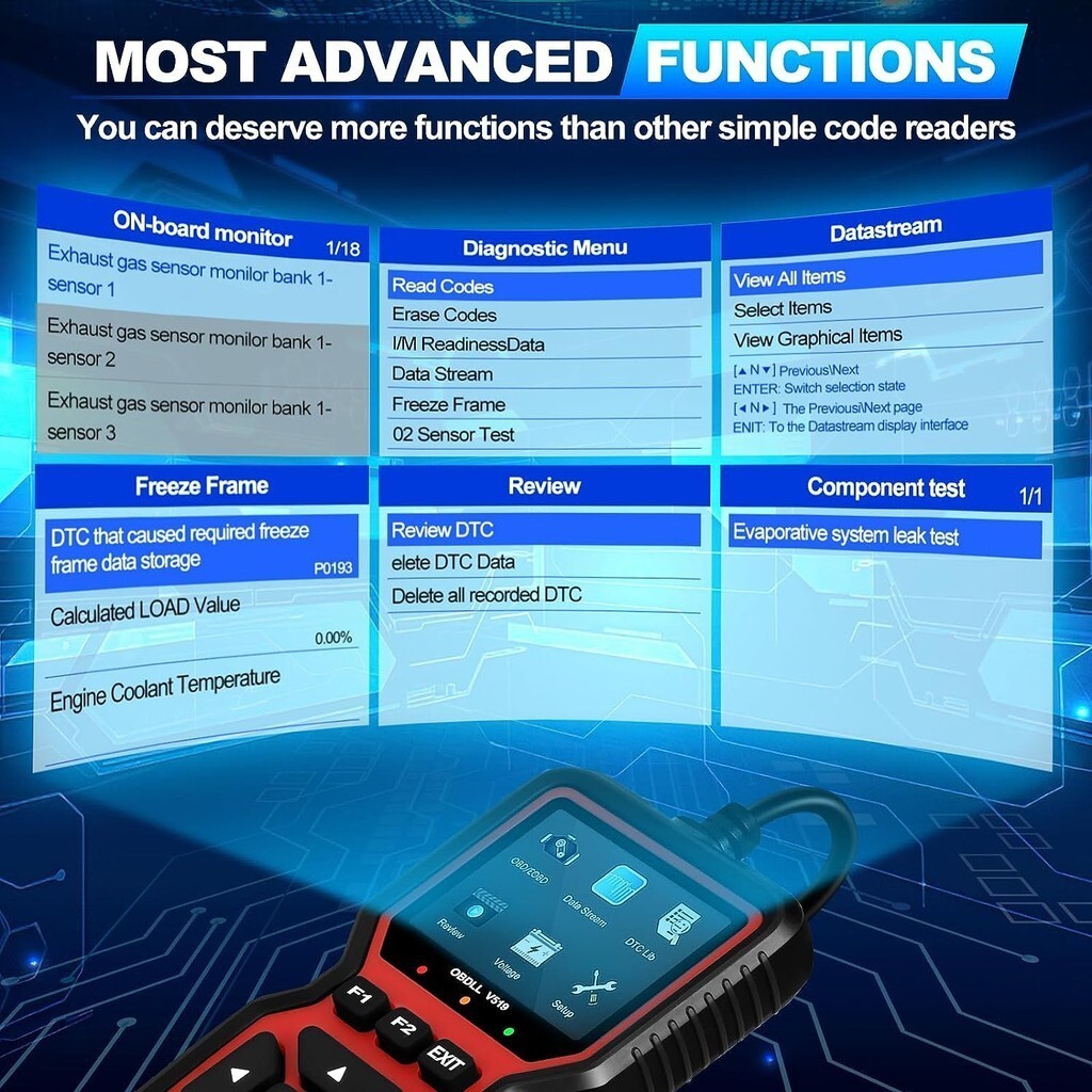Professional OBD2 Scanner Car Diagnostic Engine Code Reader Scan Tool Automotive - Image 4