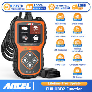 Auto OBD2 Scanner Car Diagnostic Tool OBD2 Code Reader Read/Erase Engine Fault