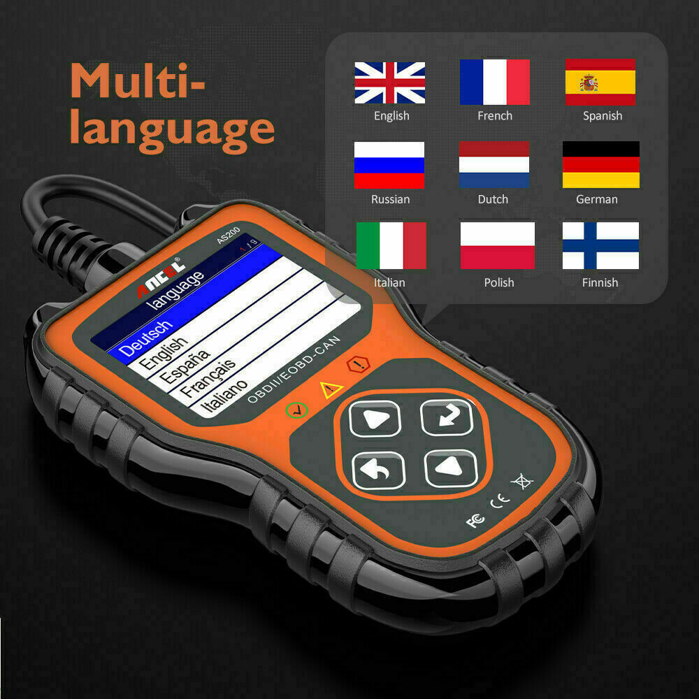 Auto OBD2 Scanner Car Diagnostic Tool OBD2 Code Reader Read/Erase Engine Fault - Image 5