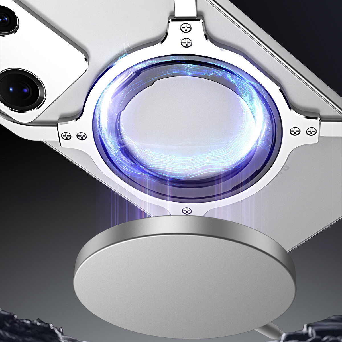 For Samsung S25 Ultra/S24Ultra Aluminum Metal Frameless 360° Stand Mag Safe Case - Image 2