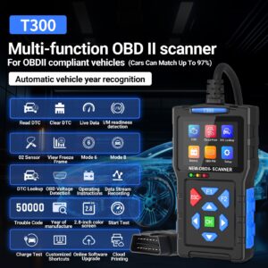 Car OBD2 Scanner Check Engine Light Universal Code Reader Fault Diagnostic Tool