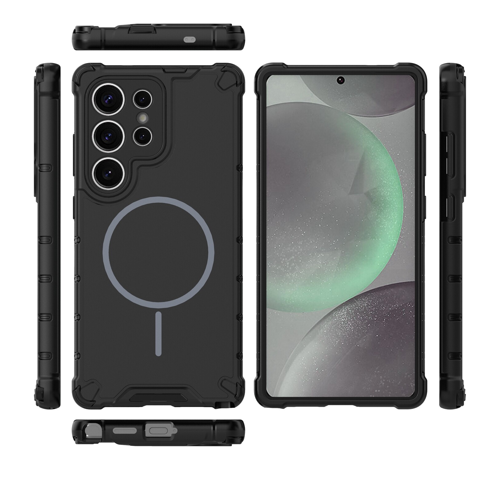 For Samsung Galaxy S25 Ultra S24 S23 Shockproof Magnetic Case Mag Safe Cover - Image 3