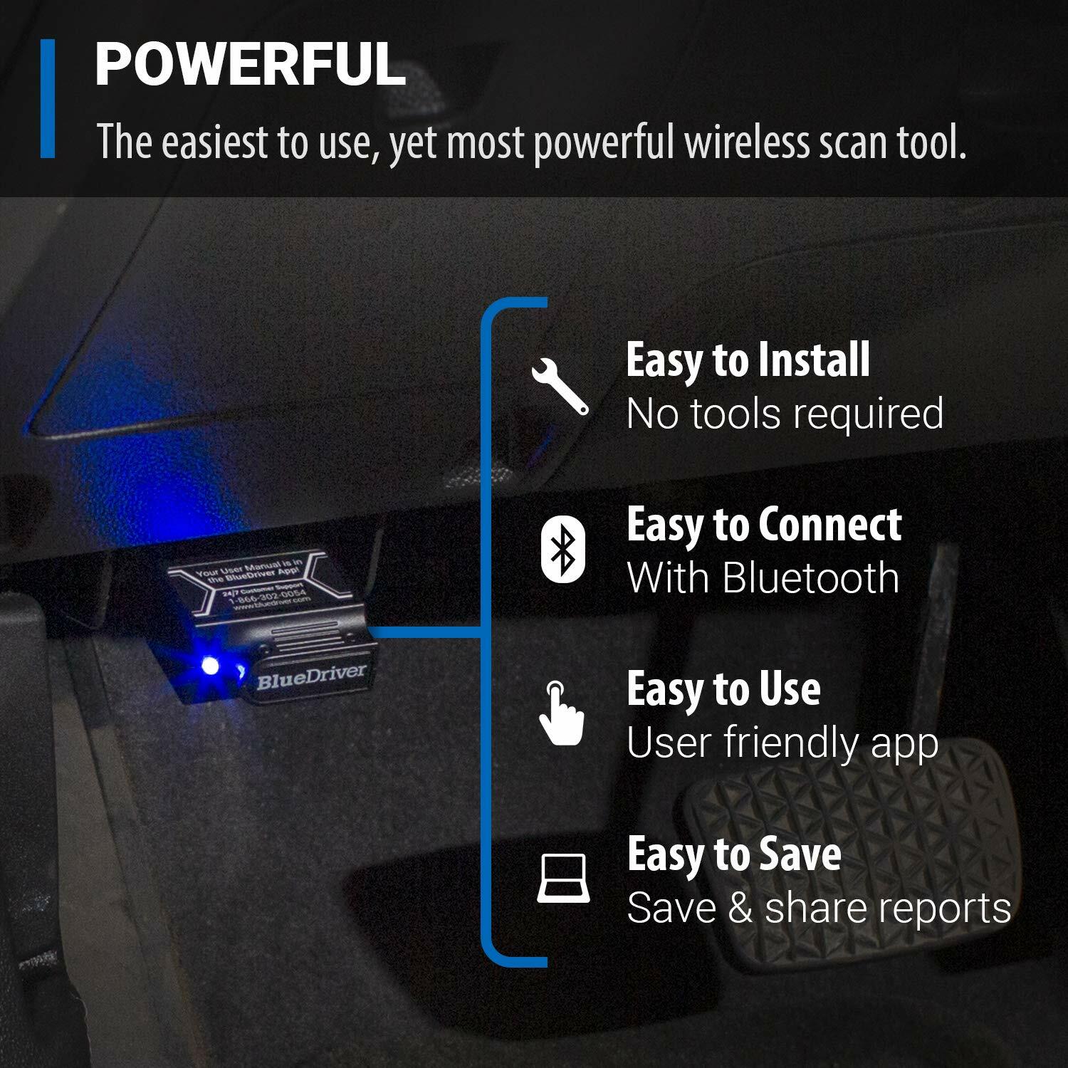 BlueDriver Bluetooth Pro OB2 Scan Tool Iphone Android - Image 3