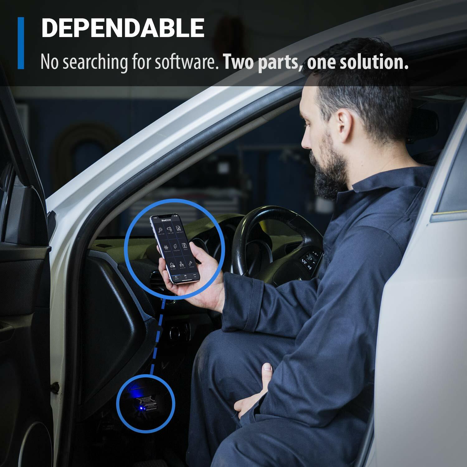 BlueDriver Bluetooth Pro OB2 Scan Tool Iphone Android - Image 4