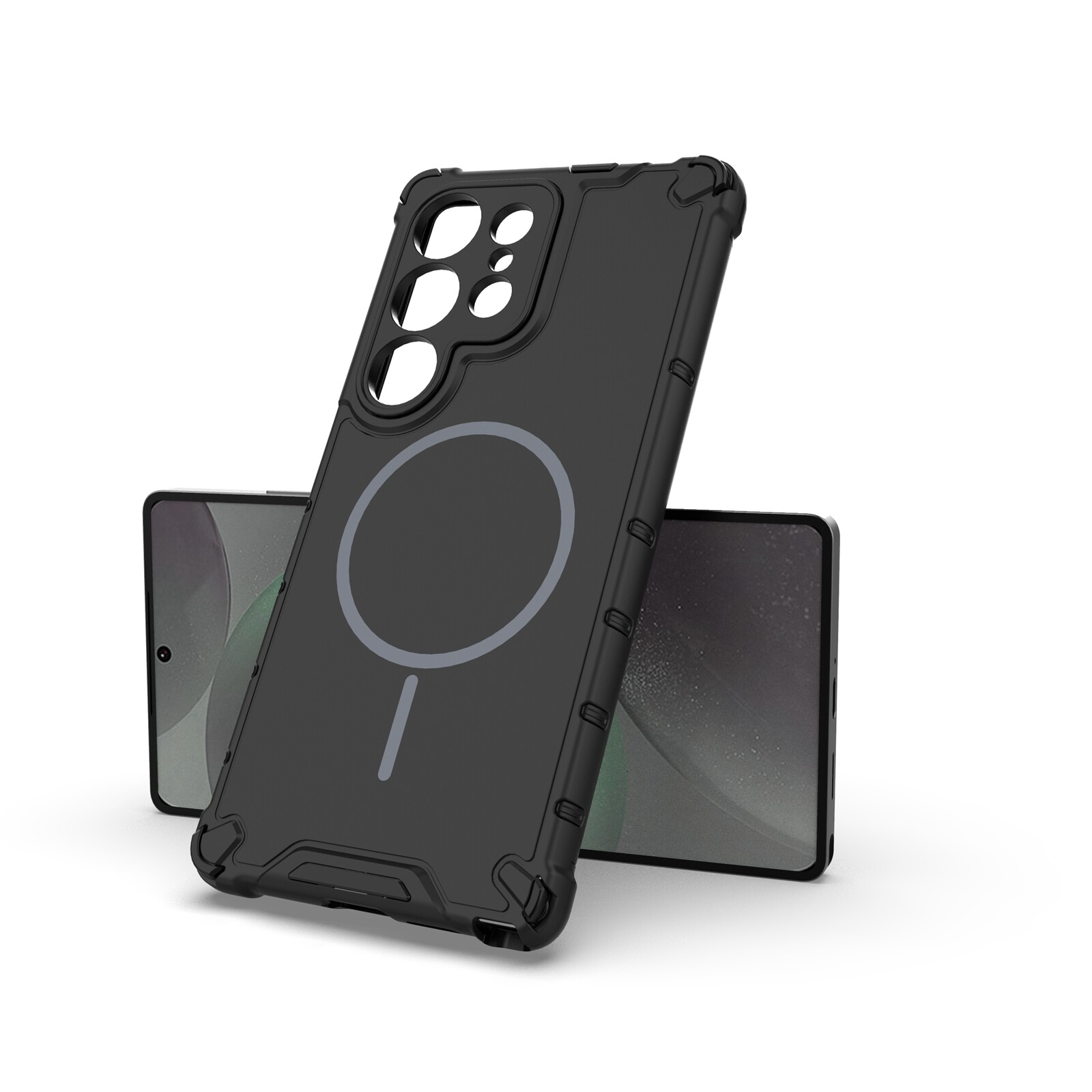 For Samsung Galaxy S25 Ultra S24 S23 Shockproof Magnetic Case Mag Safe Cover - Image 4