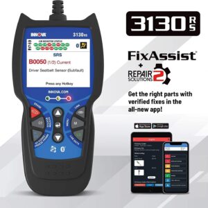 INNOVA 3130RS SCANNER DIAGNOSTIC SCAN TOOL CODE READER OBD CAN LIVE DATA SRS ABS