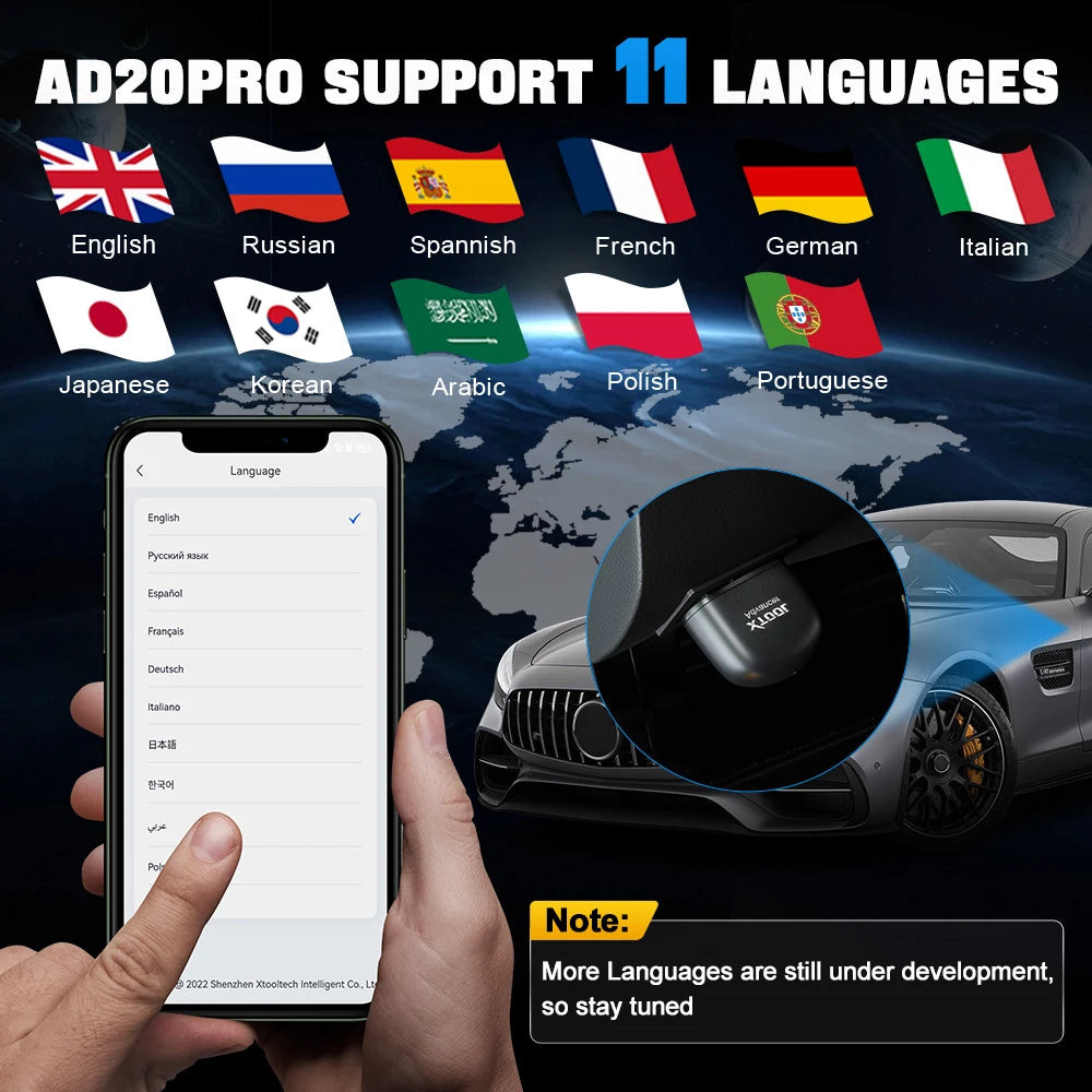 Universal Car Diagnostic Scan Tool AD20 Pro Mini Bluetooth 5.0 OBD2 Scanner - Image 5