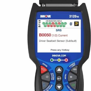 Innova 3120RS Code Scanner - Professional OBD2 Scanner - Smog Test Scan Tool