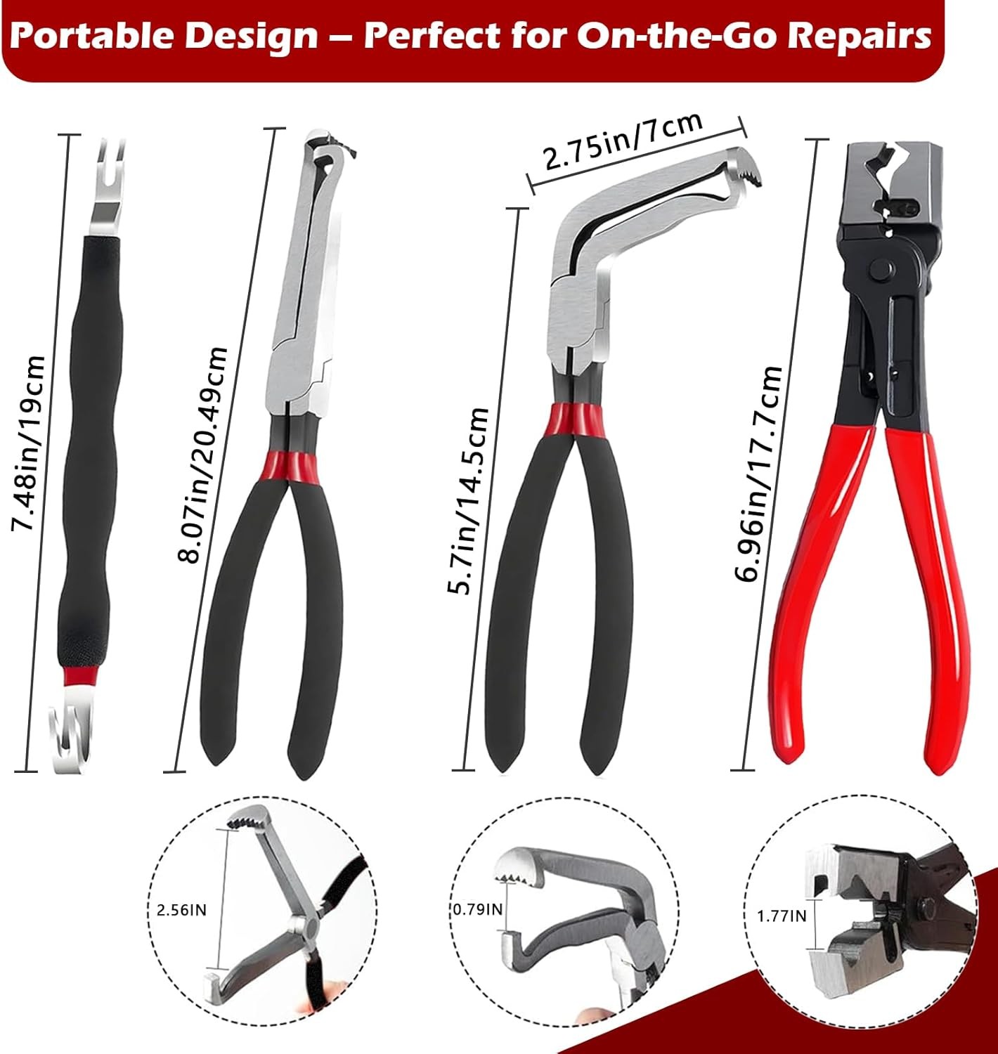 Electrical Disconnect Pliers Set – Automotive Electrical Tools & Connector Remov - Image 2