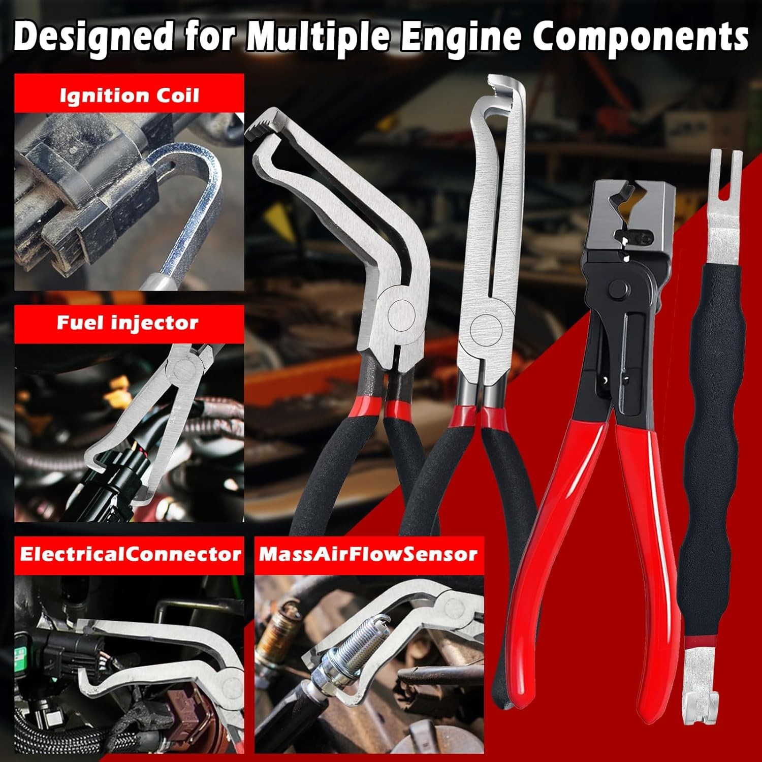 Electrical Disconnect Pliers Set – Automotive Electrical Tools & Connector Remov - Image 3