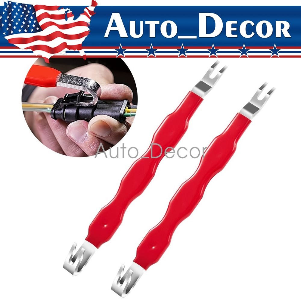 2PCS Electrical Terminal Connector Separator Removal Tool for Automotive 7.5inch