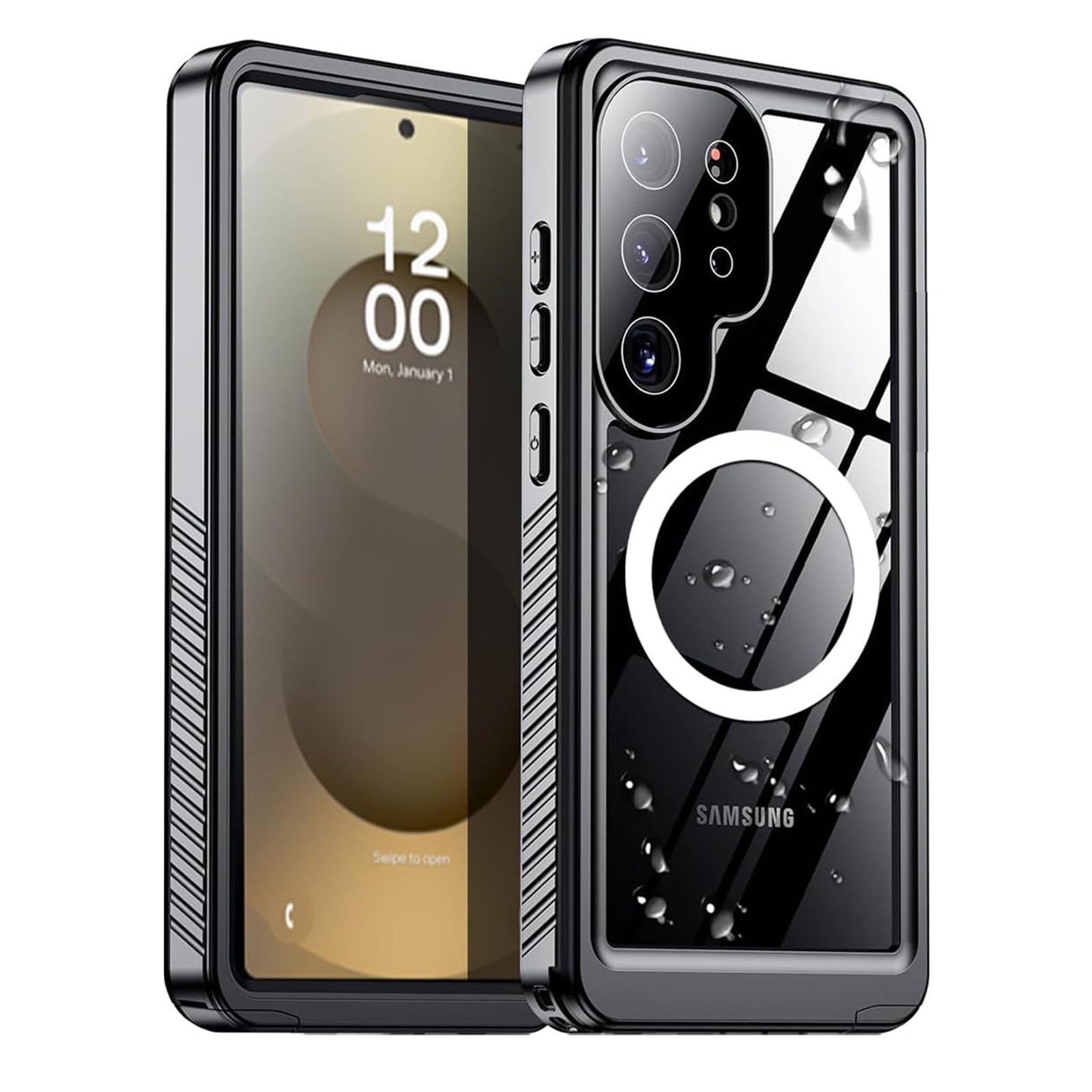 Waterproof Case for Samsung Galaxy S26 Ultrs S26+ S26 Full Body Mag Safe Cover