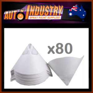 80x high Quality Fine Paint Strainer 190 micron Bulk Filters Automotive DIY