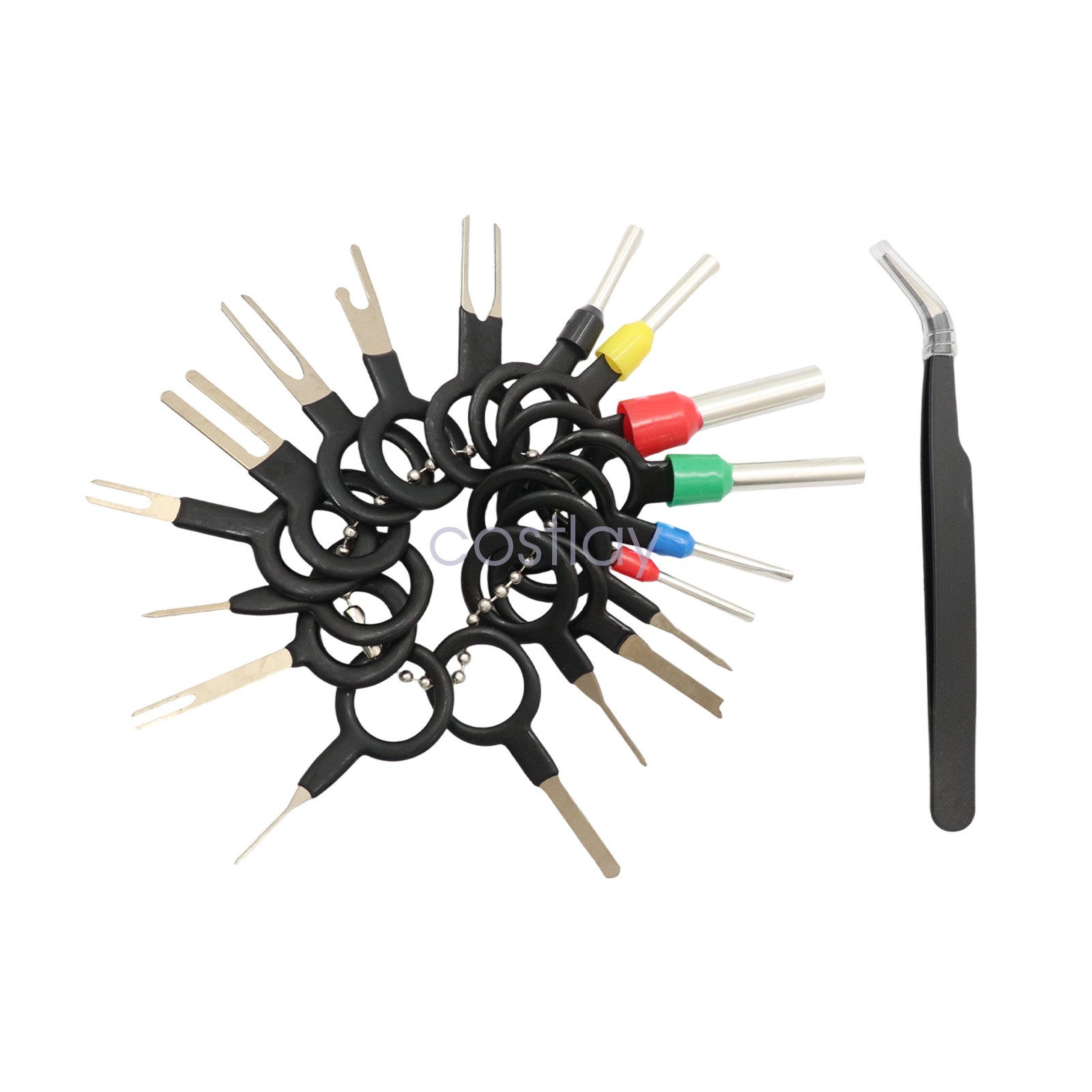 Automotive Electrical Connector Pins Kit Terminal Removal Tool Wire Seals 739Pcs - Image 5