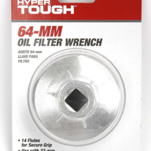 Hyper Tough 4207 Oil Filter Wrench 64mm Cap Remover Automotive Tool New