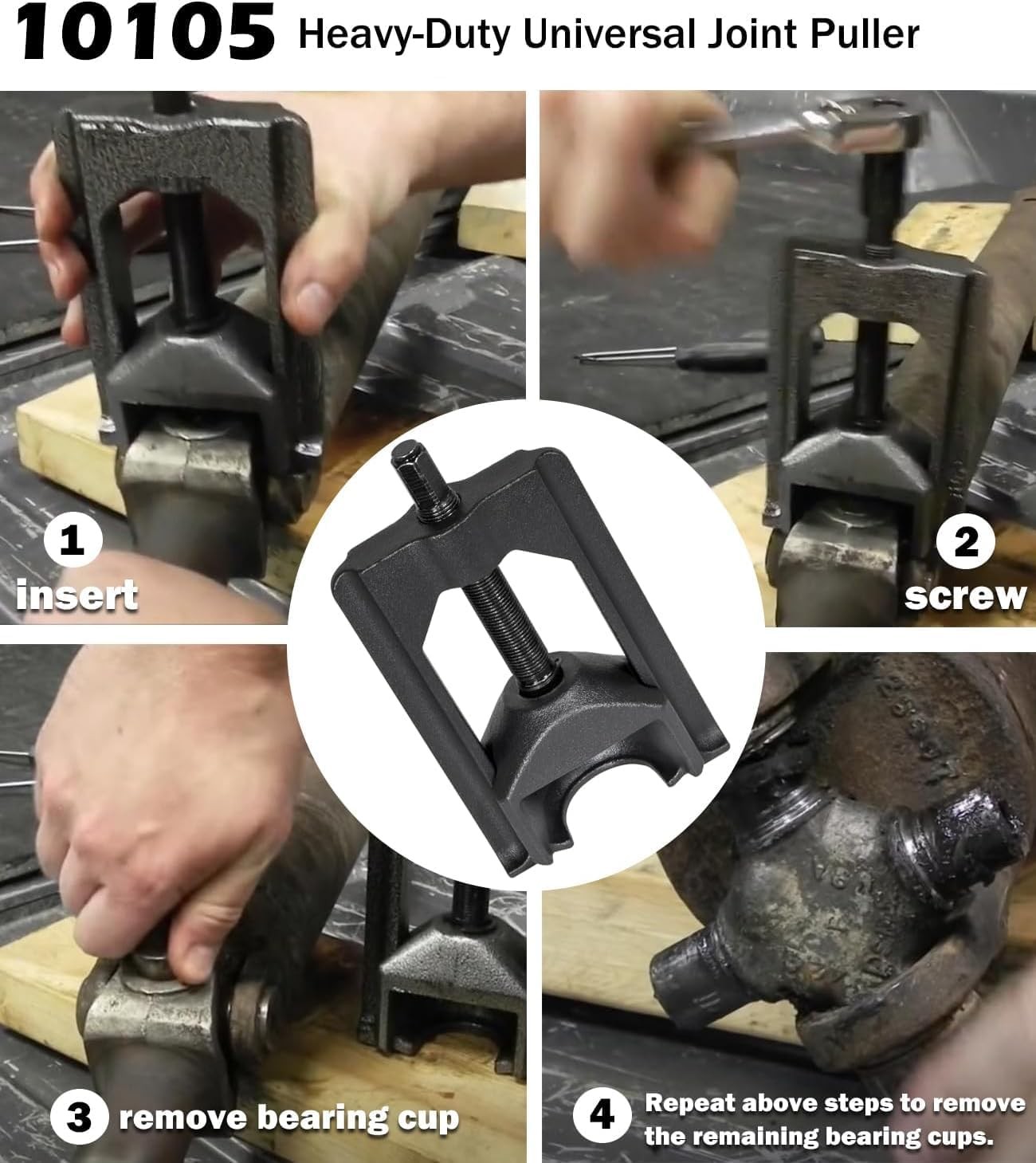 U Joint Pullers Automotive, Universal Joint Extractor 10105 Extractor U-Joint - Image 5