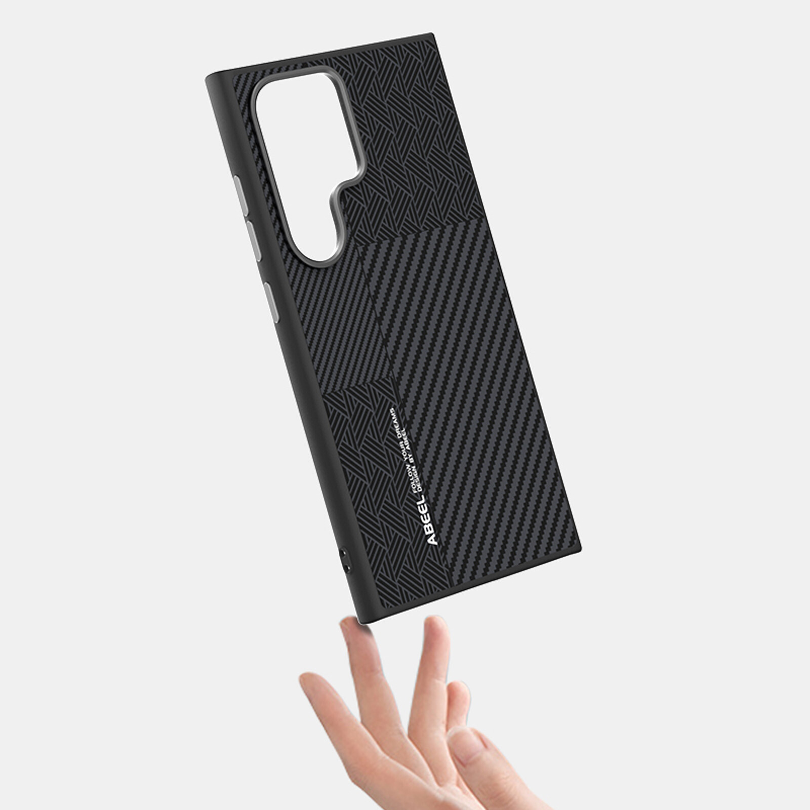 For Samsung Galaxy S24 Ultra S24 Plus Mag Safe Matte Carbon Fiber Patterned Case - Image 2