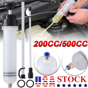 Automotive Fluid Oil Extraction Syringe Pump Liquid Transfer Filling Extractor