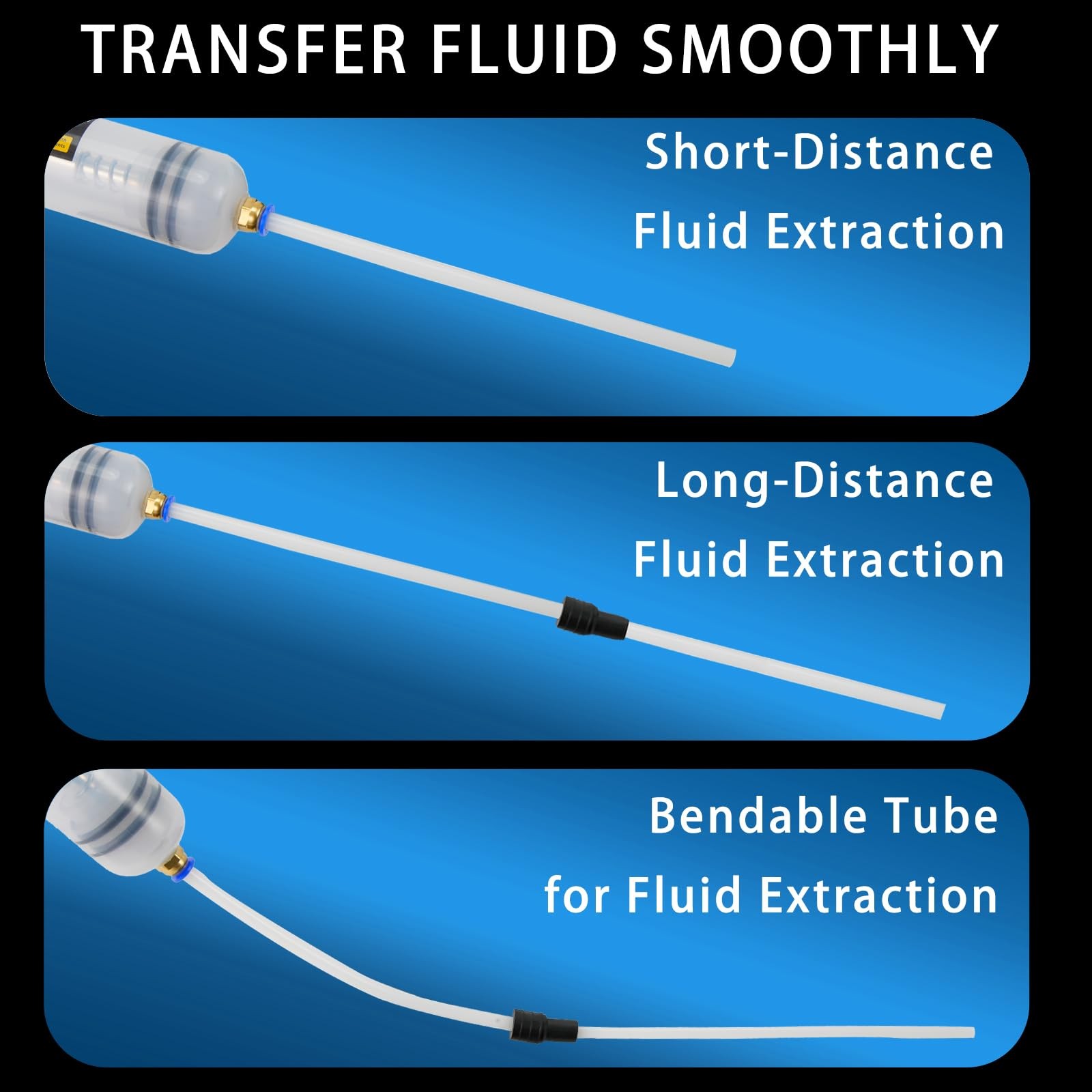 Automotive Fluid Extractor Pump Oil Extractor Pump with Hose, Sealed 200 cc - Image 4