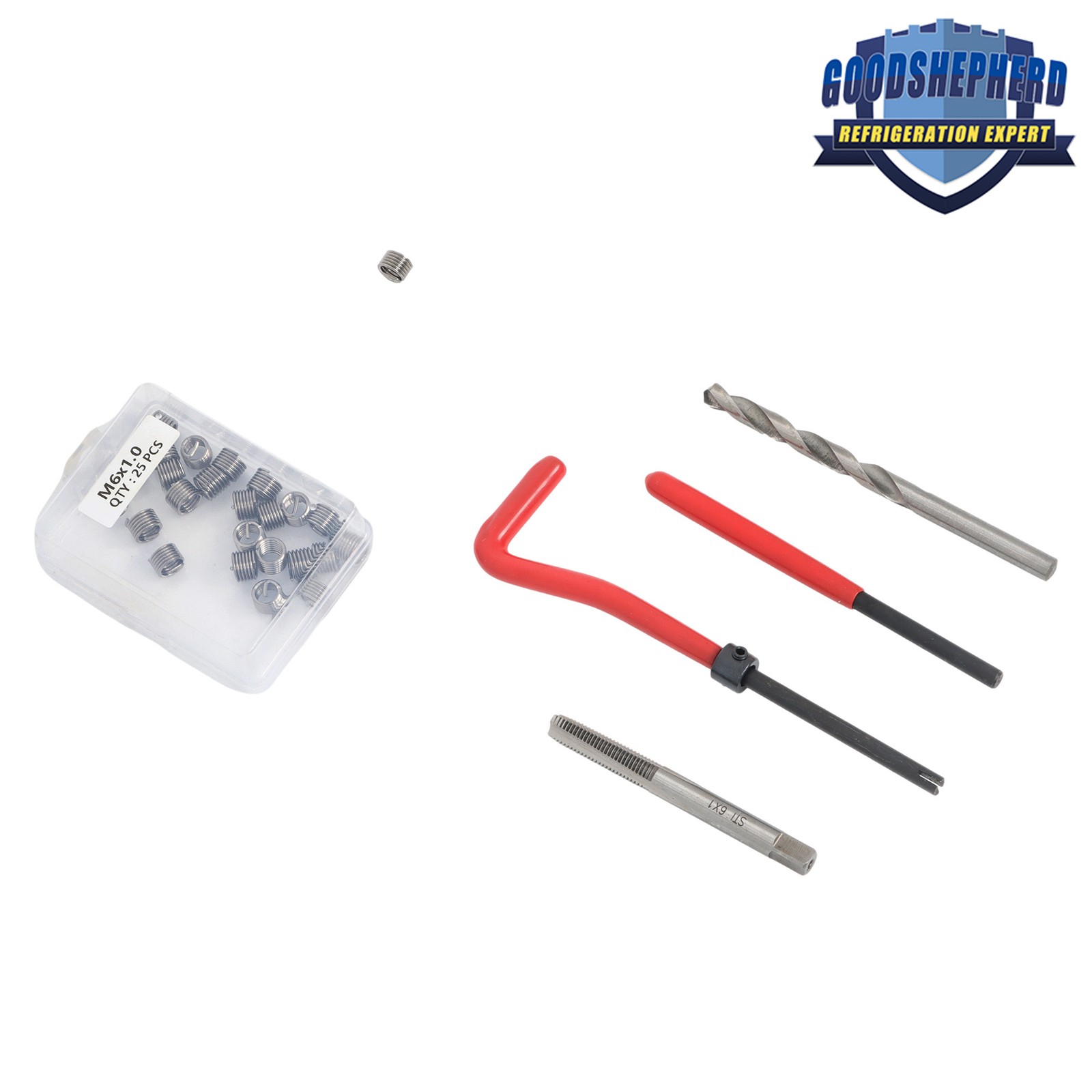 For Automotive Plumbing Thread Repair Tools Thread Repair Kit 261Pcs Manual - Image 4