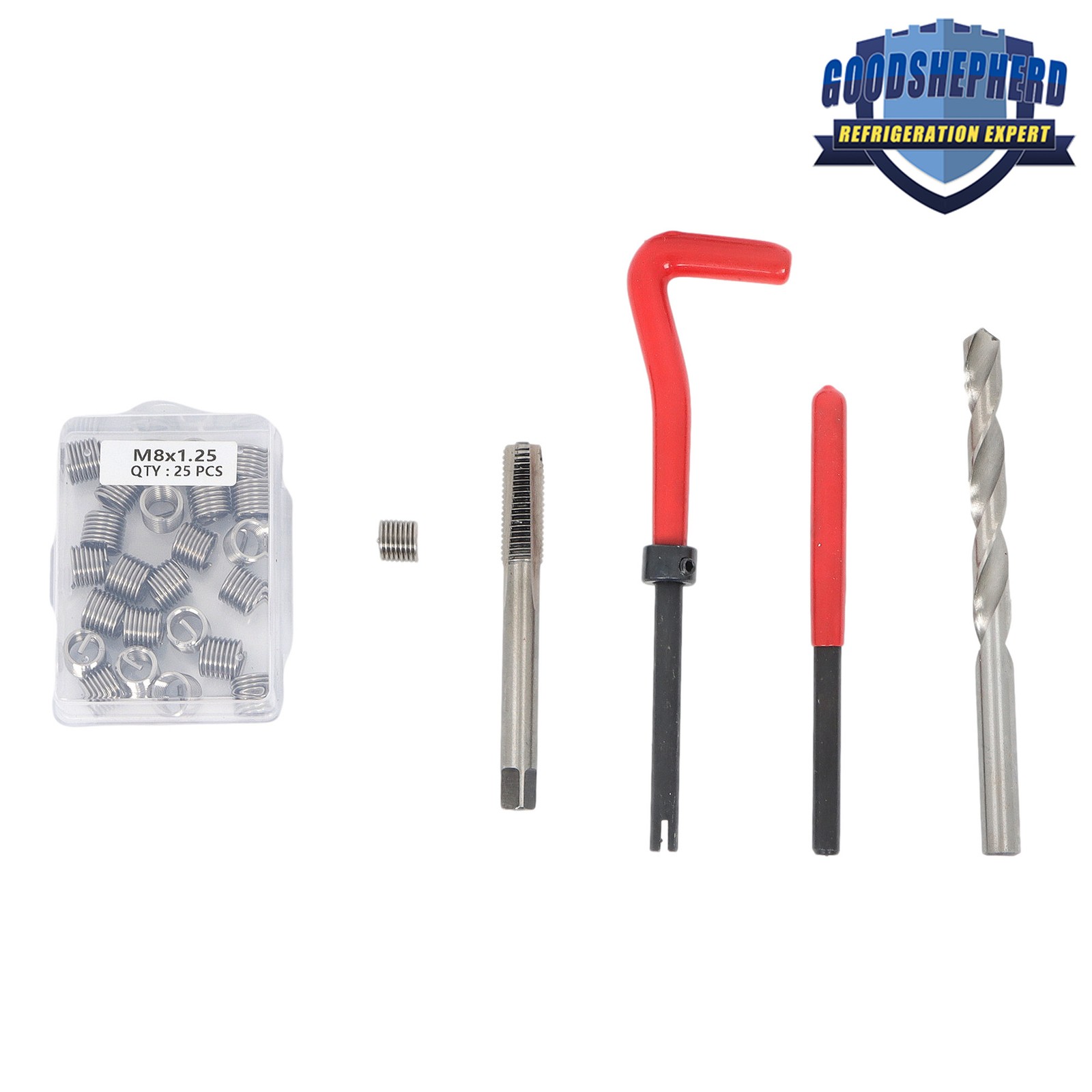 For Automotive Plumbing Thread Repair Tools Thread Repair Kit 261Pcs Manual - Image 5