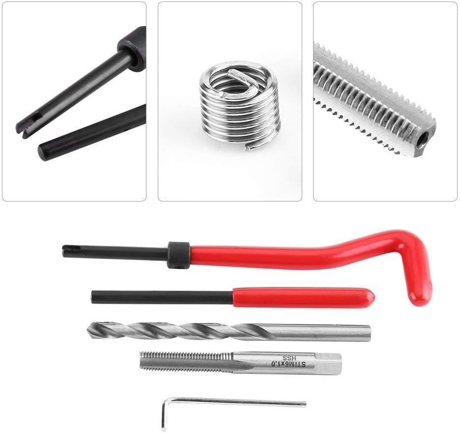 Comprehensive 30-Piece Thread Repair Insert Kit for Automotive Applications - Image 4