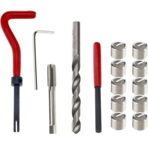 SING F LTD 15pcs M10x1.5 Metric Thread Repair Kit for Automotive Repairs