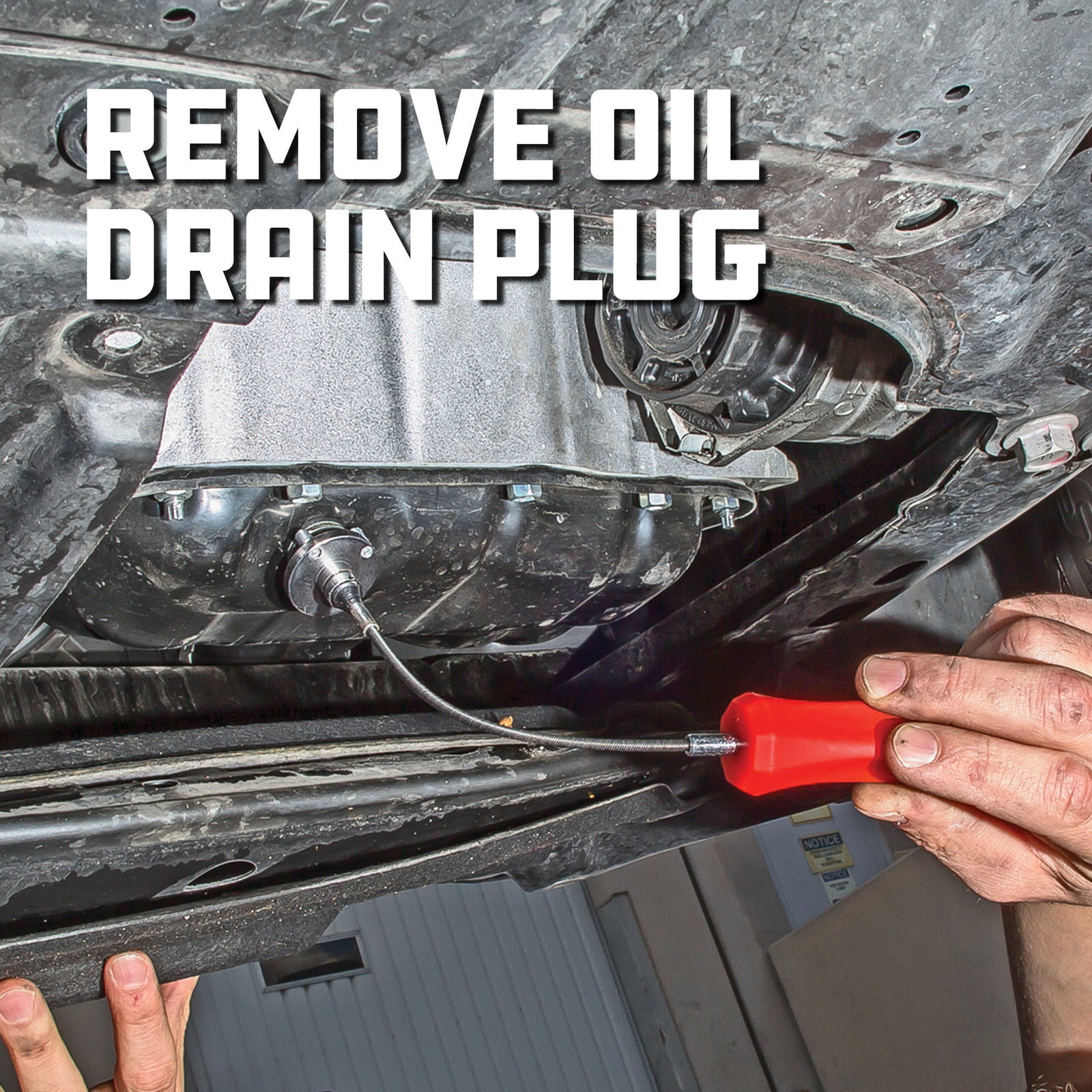 Powerbuilt Magnetic Oil Drain Plug Remover Tool - 942072 - Image 5