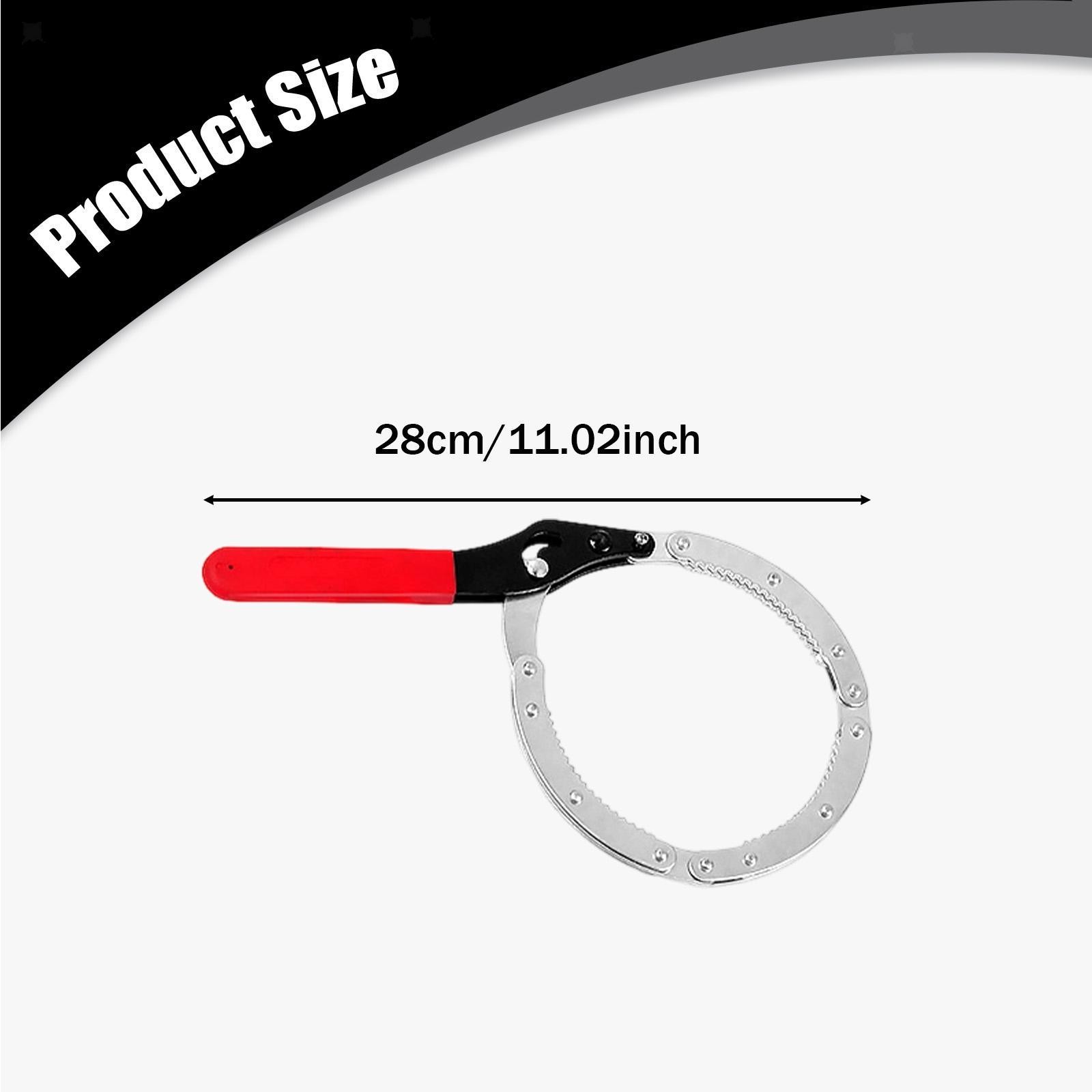 Cuff Oil Filter Wrench Automotive Oil Filter Removal Tool for Mechanic - Image 5