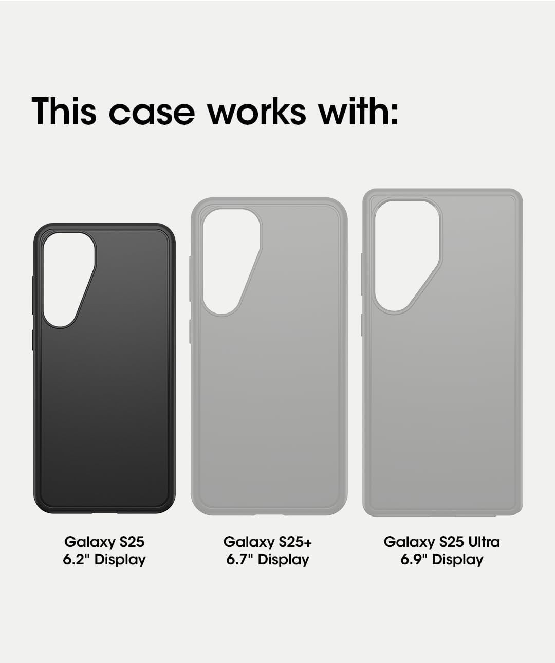 🖤 Tough Case for Samsung Galaxy S25 6.2" Slim 💪 Drop Safe 📦 Wireless Ready - Image 3