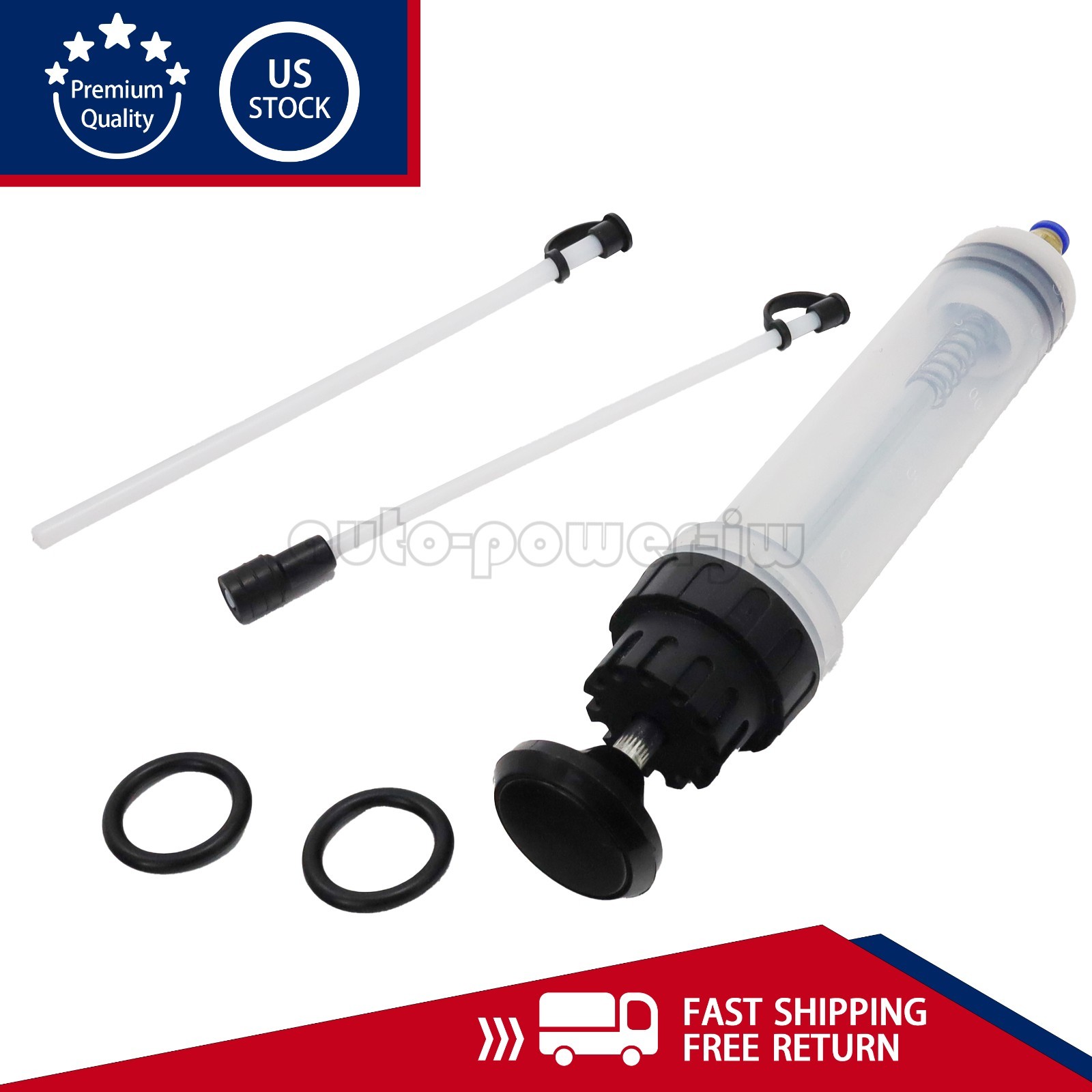 Fluid Extraction Filling Syringe Transfer Liquid Pump Oil Extractor Automotive - Image 2