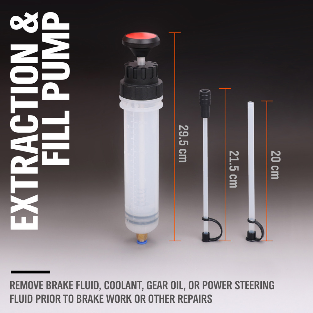 Fluid Extraction Filling Syringe Transfer Liquid Pump Oil Extractor Automotive - Image 3