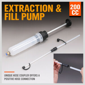 Fluid Extraction Filling Syringe Transfer Liquid Pump Oil Extractor Automotive