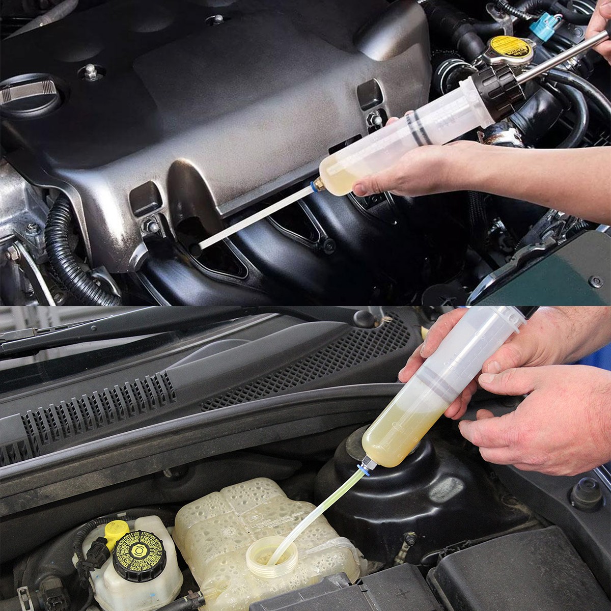 Fluid Extraction Filling Syringe Transfer Liquid Pump Oil Extractor Automotive - Image 5