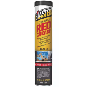 Blaster Extra Tacky Red Grease Cartridge 14 Oz. Automotive Lubricant