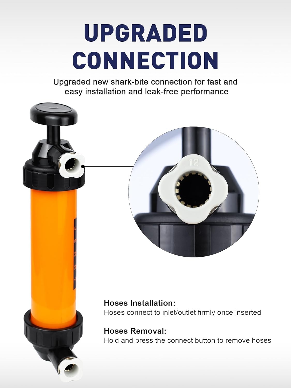 SMART JERRY - Siphon Pump for Gasoline, Fluid Transfer Automotive, RV... - Image 4
