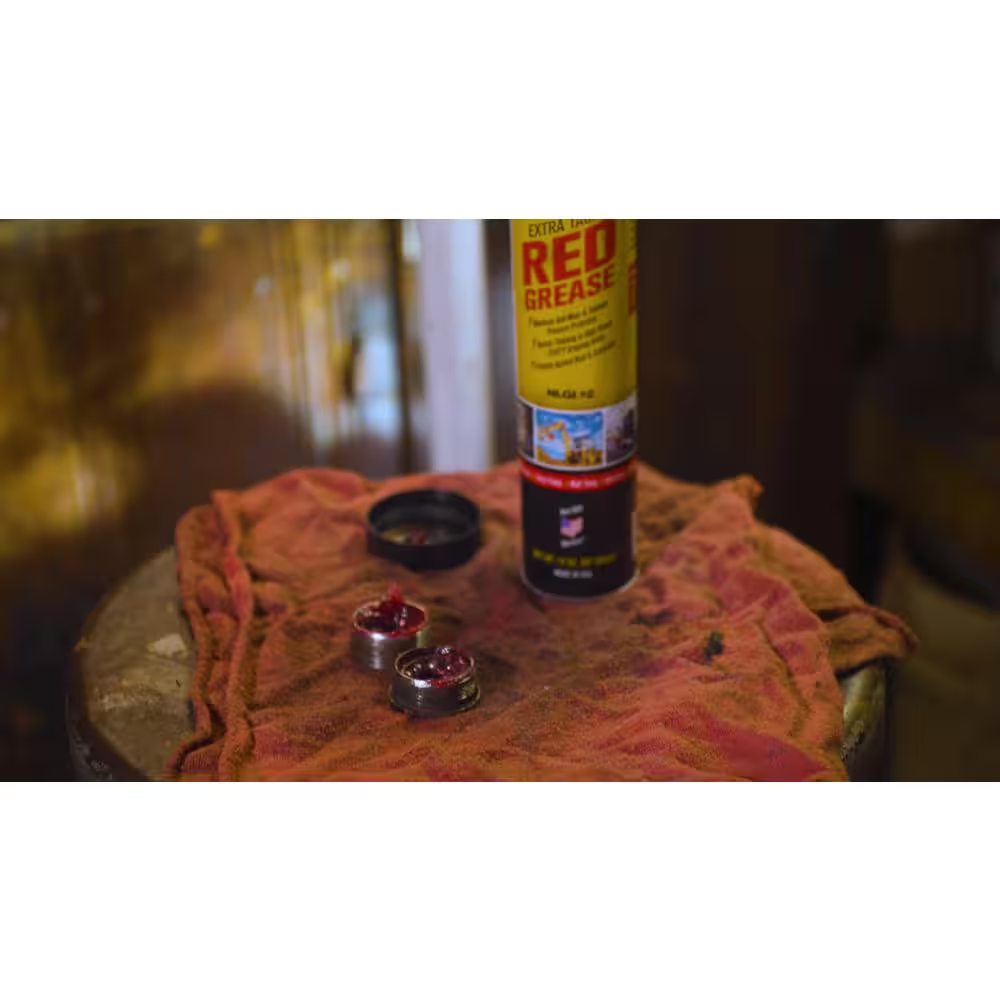 Blaster Extra Tacky Red Grease Cartridge 14 Oz. Automotive Lubricant - Image 4