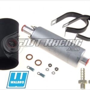 Genuine GSL392 Walbro TI 255LPH Inline High Pressure Fuel Pump w/ Install Kit