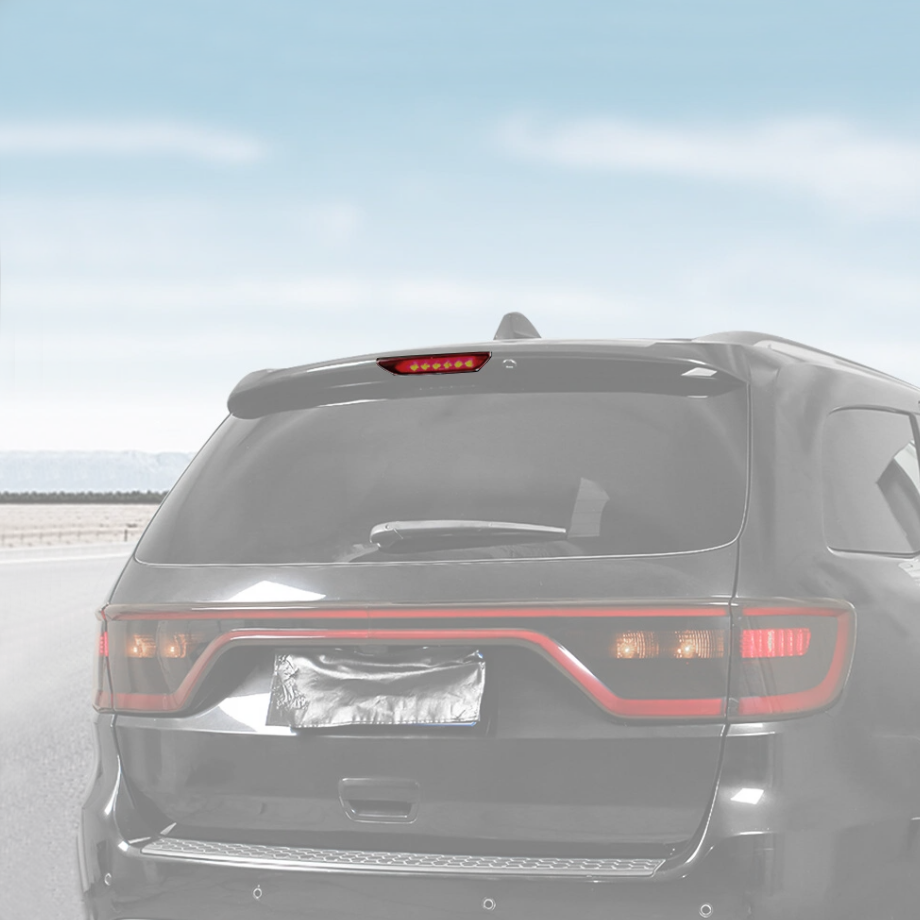 Smoked Black 3rd Third Brake Lamp Cover Trim Accessories For Dodge Durango 14-20 - Image 5