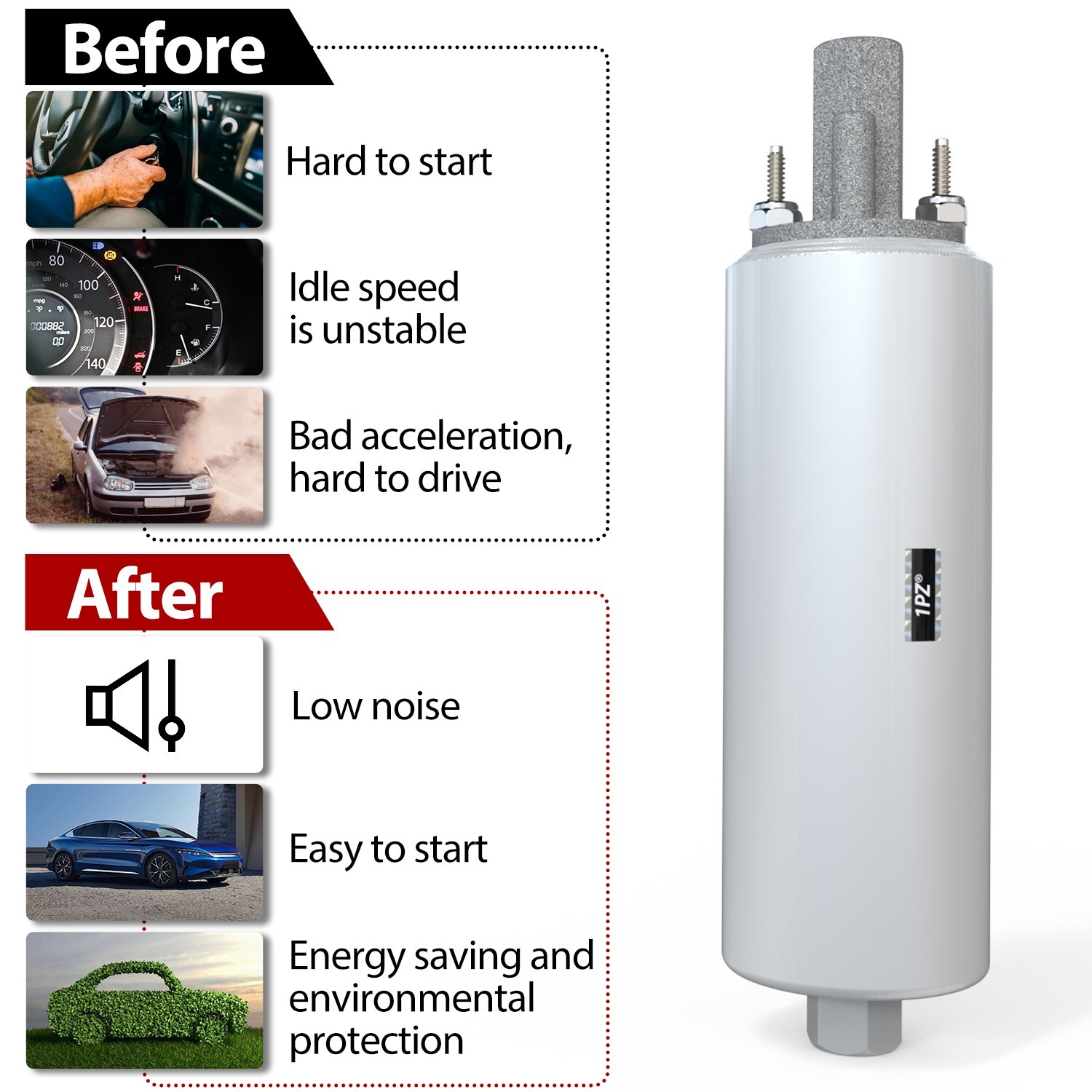 Genuine High Pressure Fuel Pump GSL392 Walbro 255LPH External Inline 650HP 80psi - Image 3