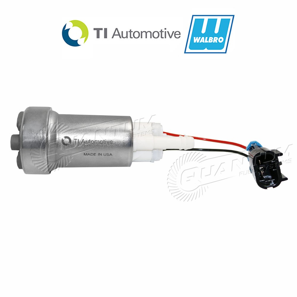 GENUINE Walbro/TI Automotive F90000285 525LPH E85 Hellcat Fuel Pump +Install Kit - Image 3
